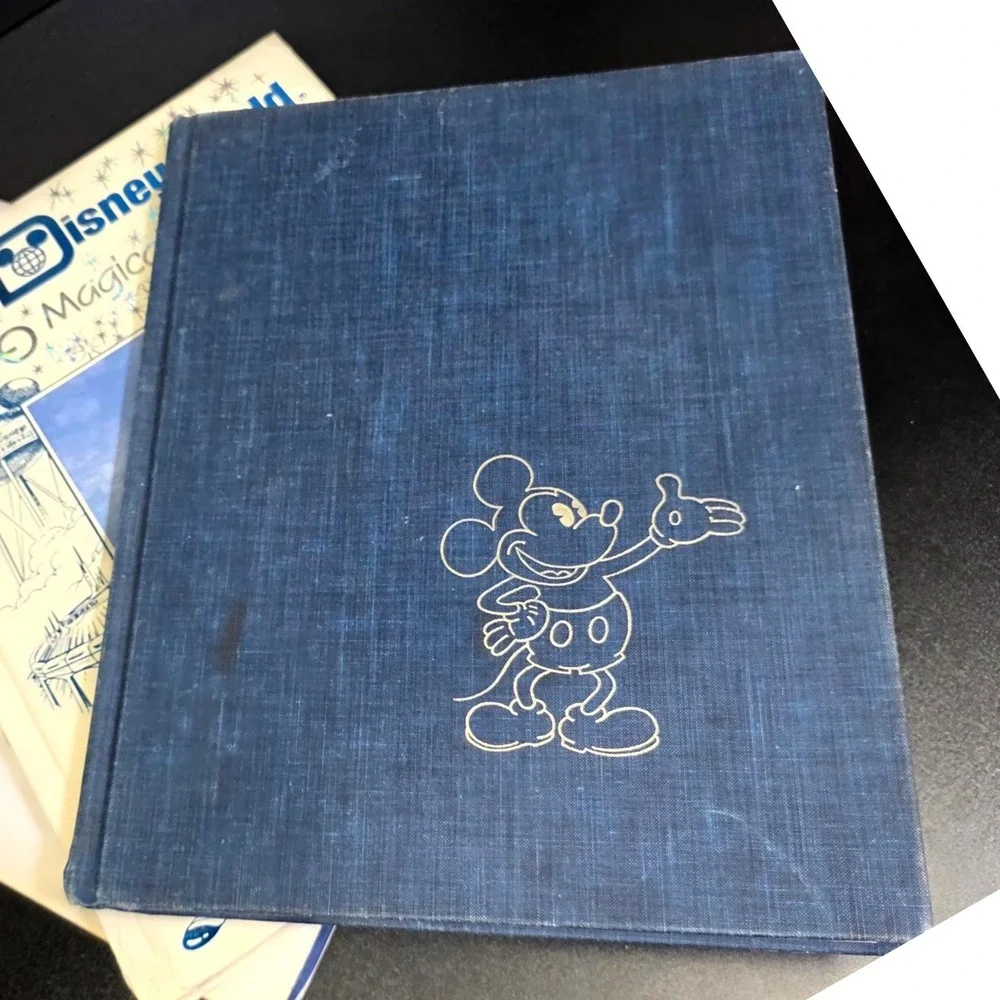 Disney Art Books Lot 3pc Vintage WDW 20th Anniversary Art of Walt Disney Finch